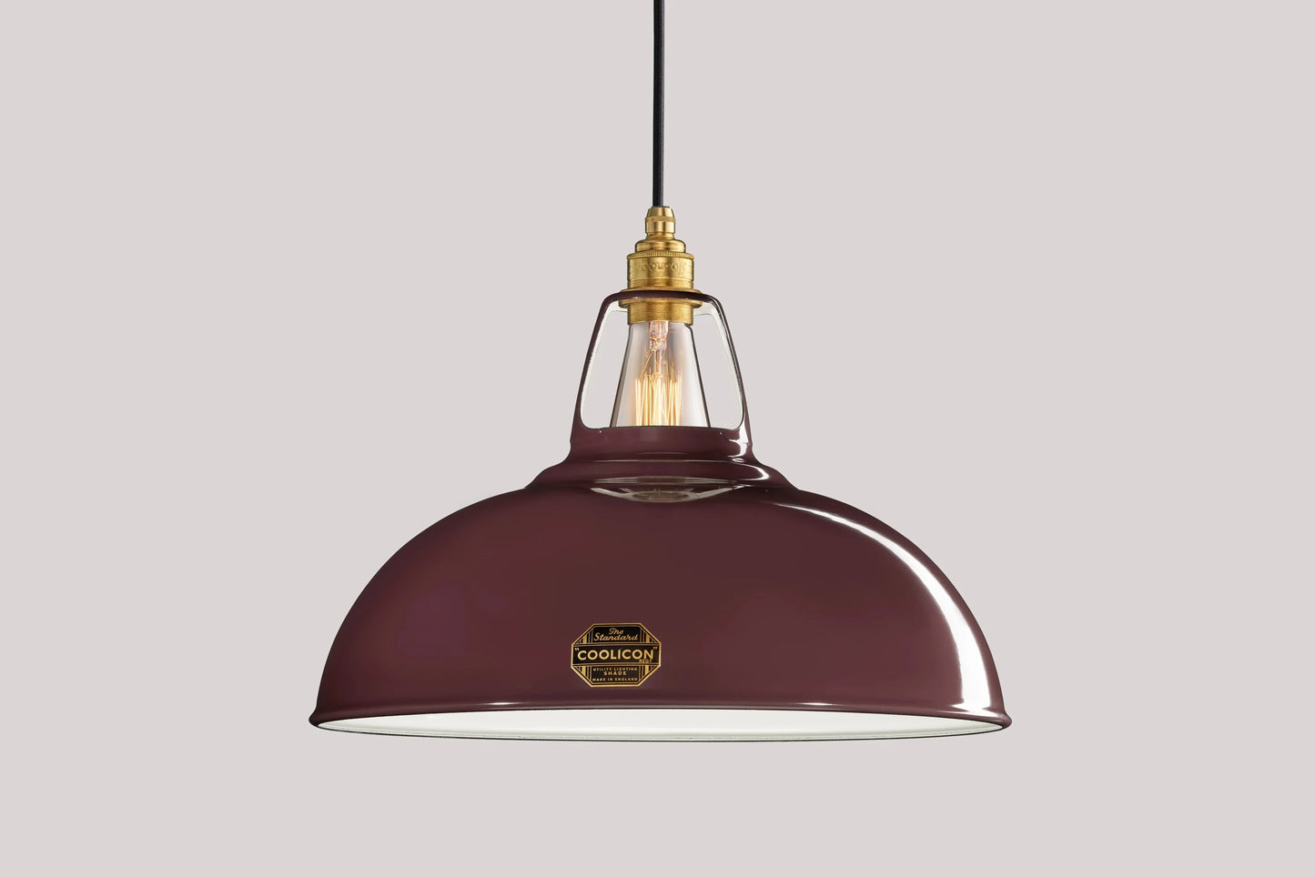 Large Metropolitan Lampshade & Suspension Set