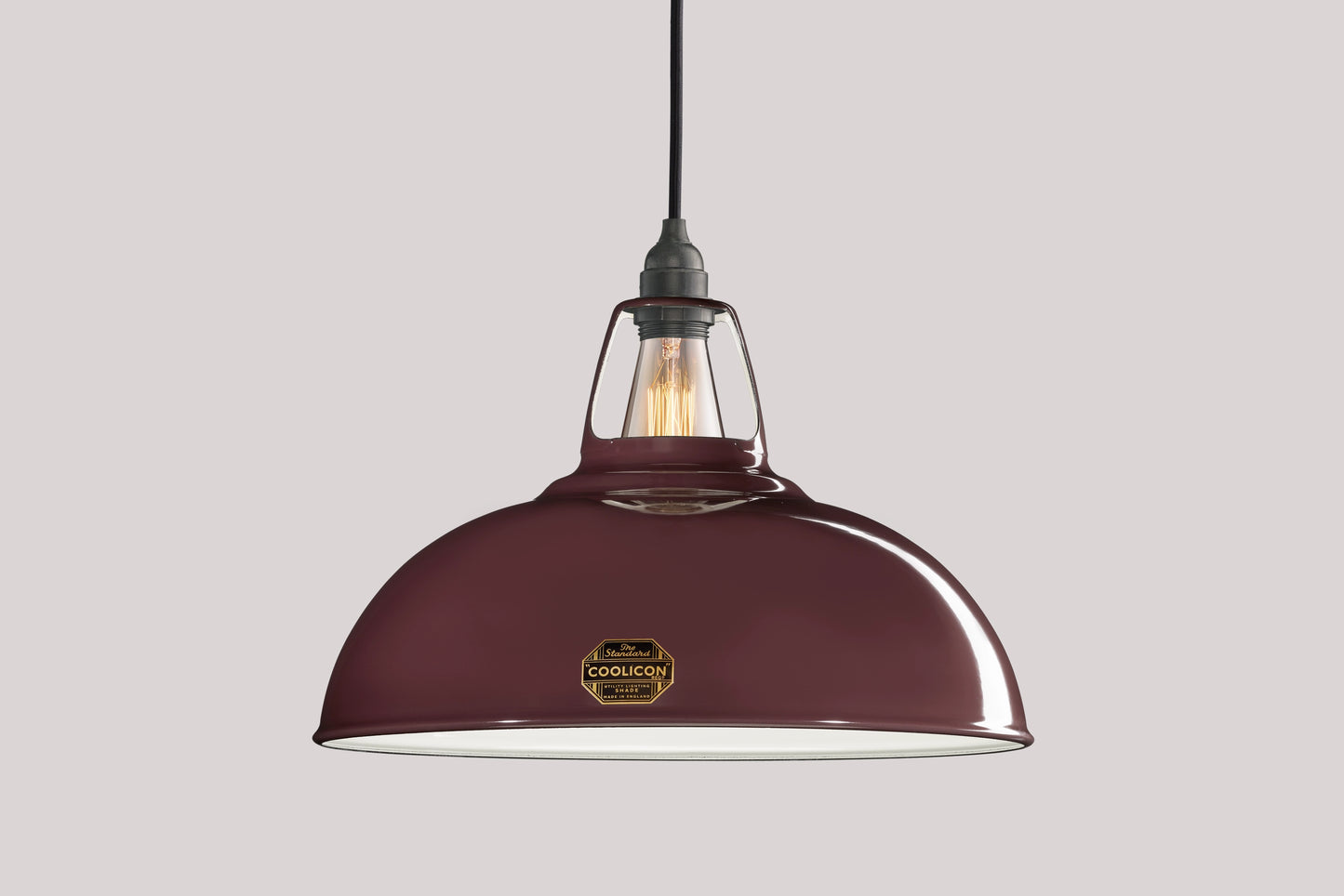 Large Metropolitan Lampshade & Suspension Set