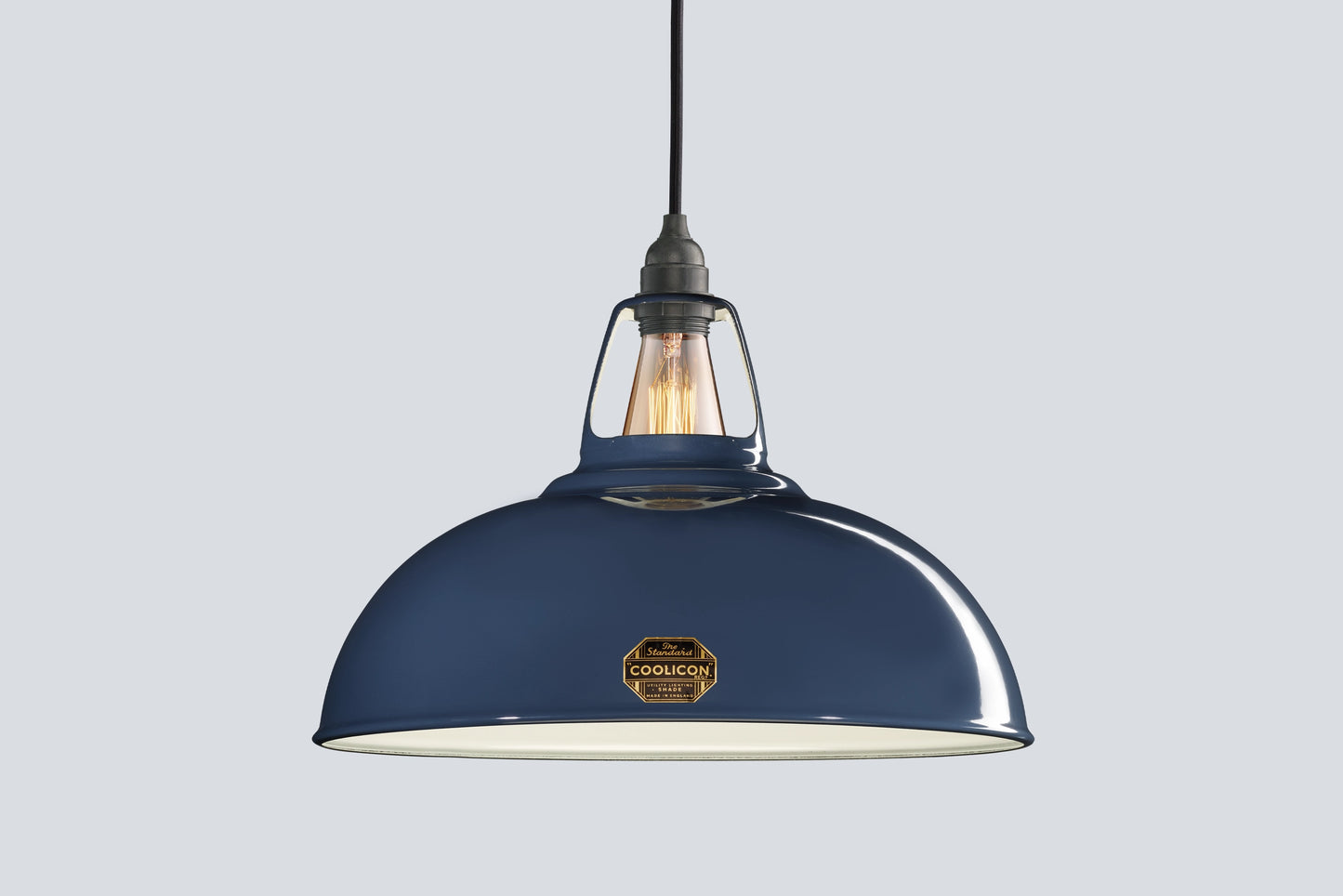 Large Selvedge Lampshade & Suspension Set