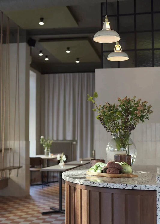 Café JORD - Malmö, Sweden | Café Lighting
