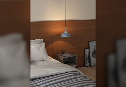 Sky Blue Lampshade