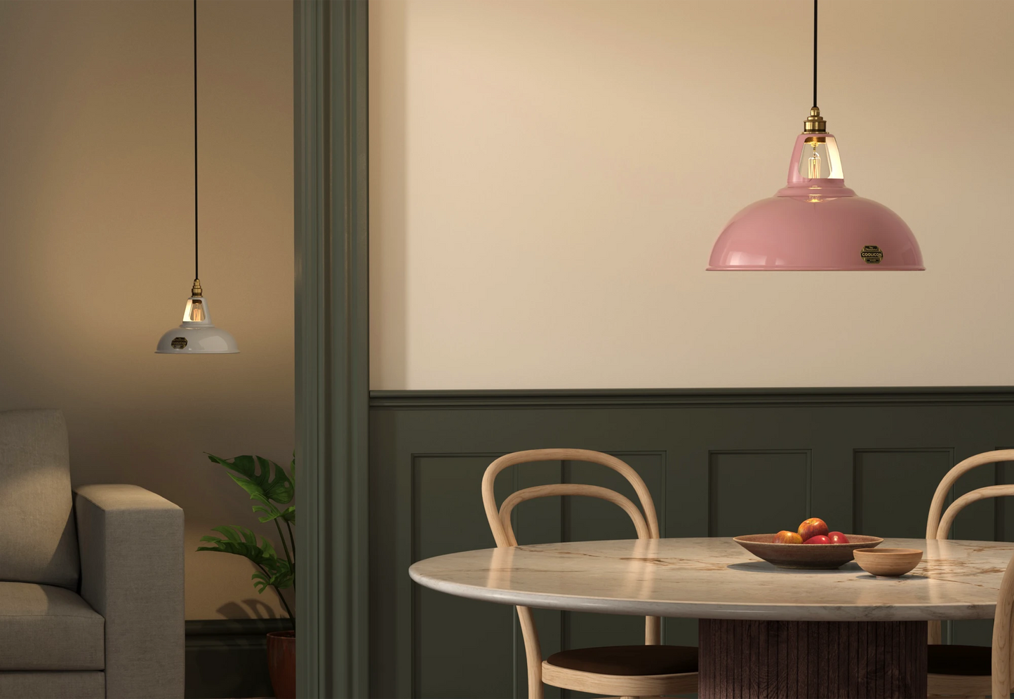 Powder Pink Lampshade