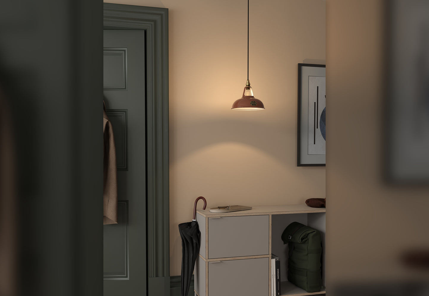 Terracotta Lampshade