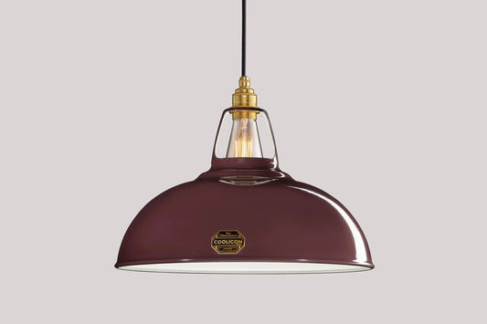 Large Metropolitan Lampshade & Suspension Set