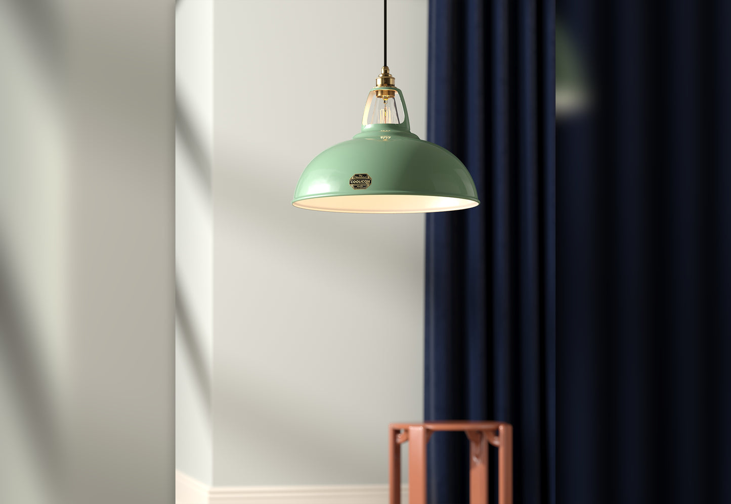 Fresh Teal Lampshade