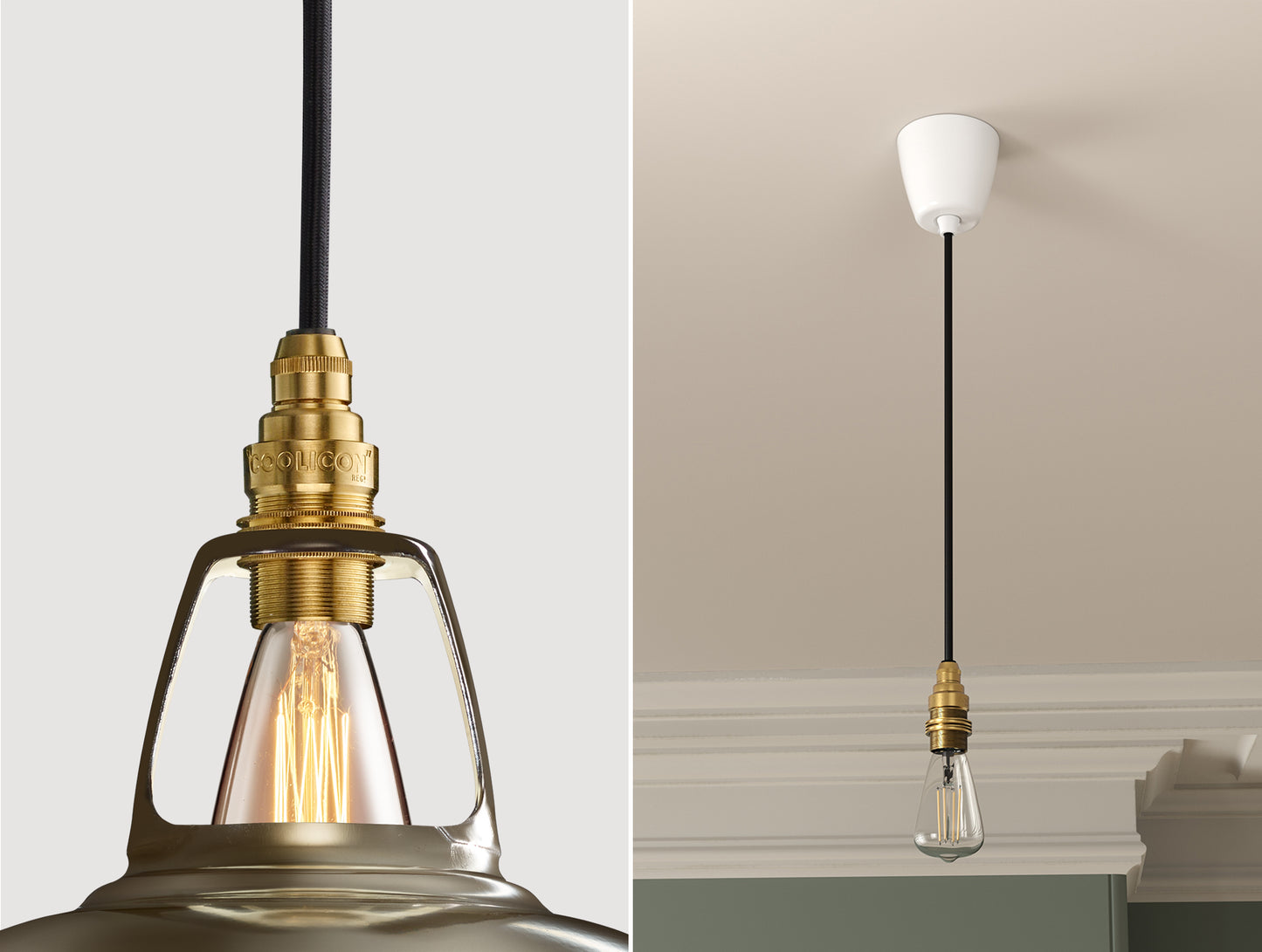 Antinium - metallic finish Lampshade