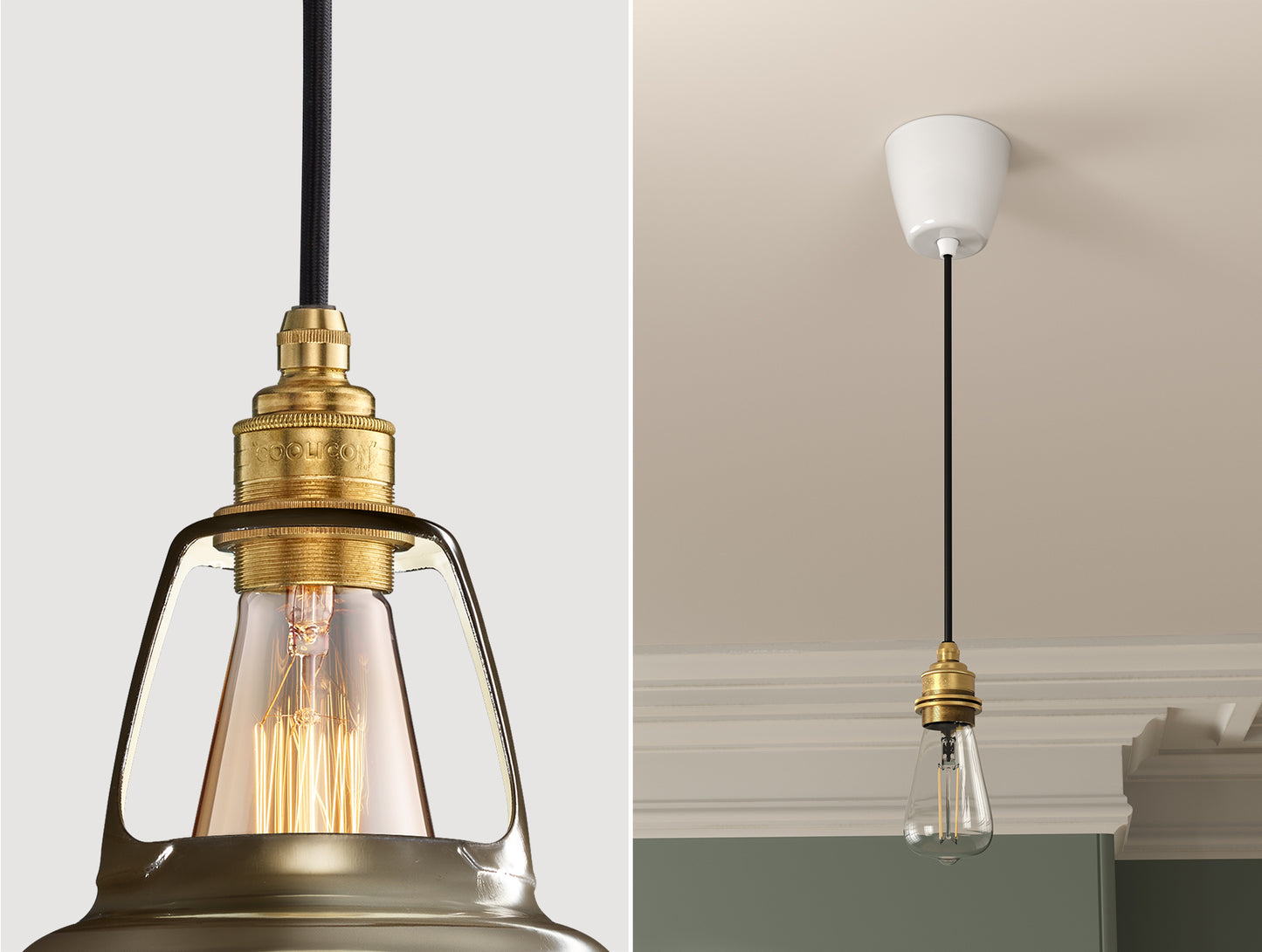 Antinium - metallic finish Lampshade