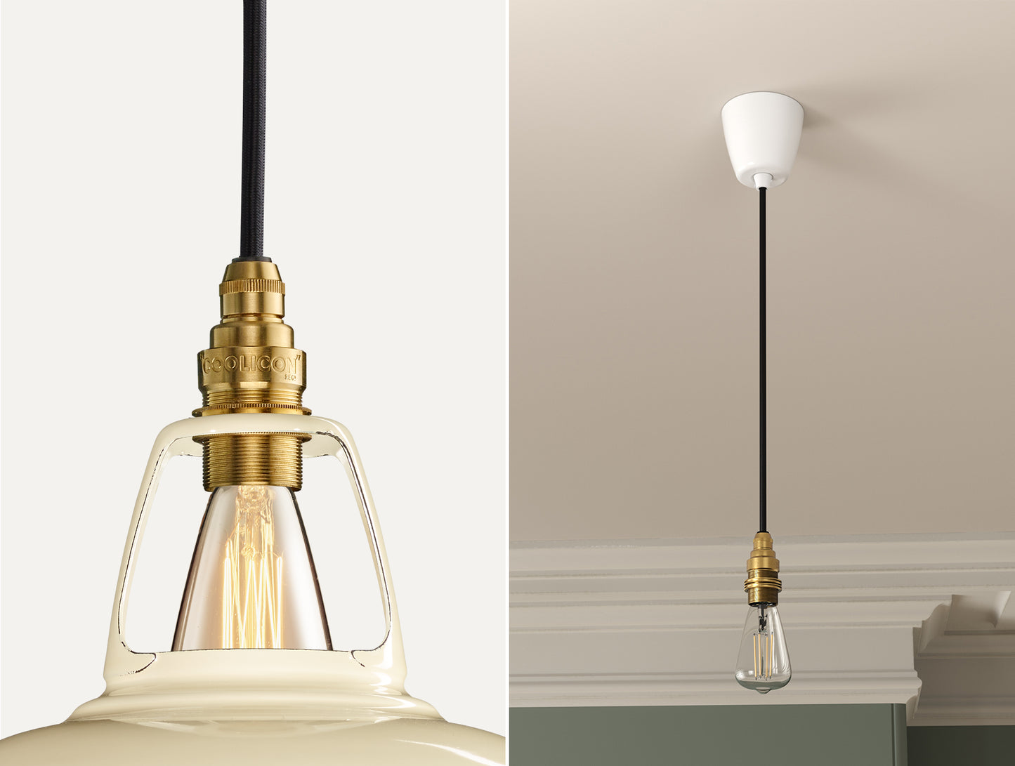 Paper Cream Lampshade