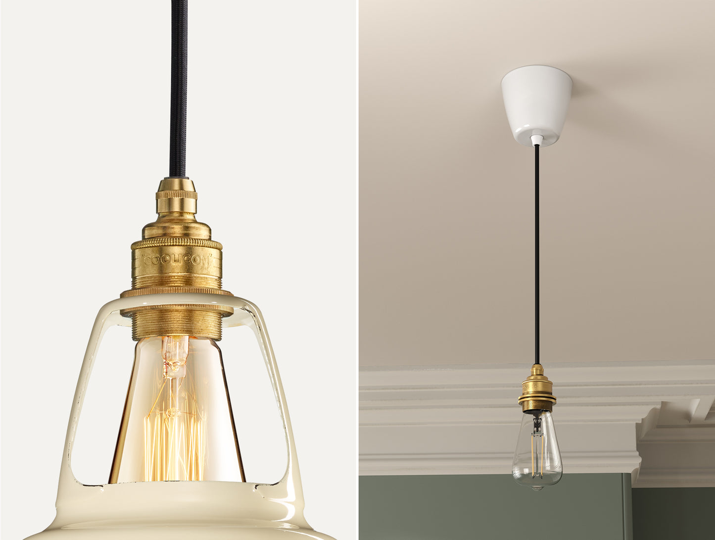 Paper Cream Lampshade