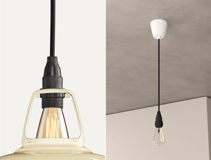 Paper Cream Lampshade