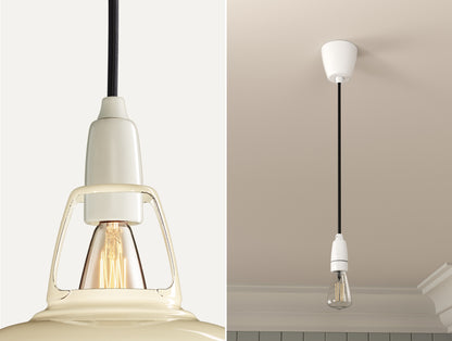 Paper Cream Lampshade