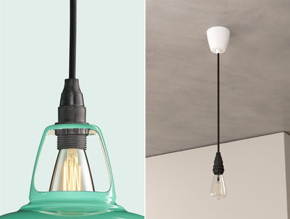 Fresh Teal Lampshade