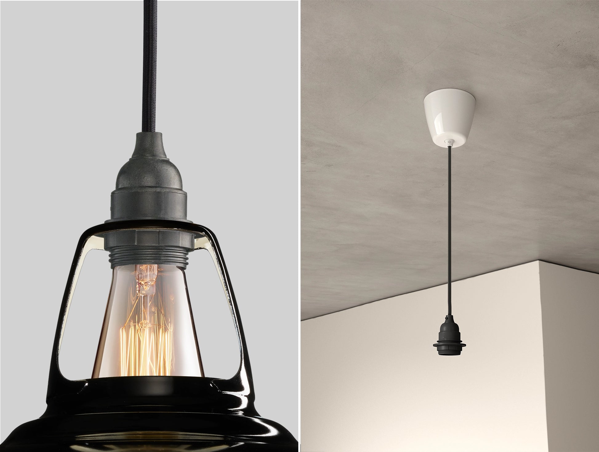Black lampshades clearance for sale