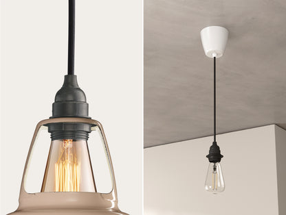 Latte Brown Lampshade