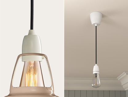Latte Brown Lampshade