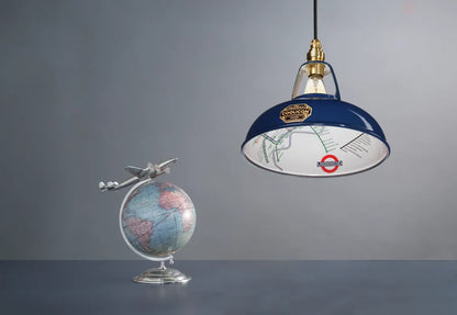 Piccadilly Line Blue Lampshade