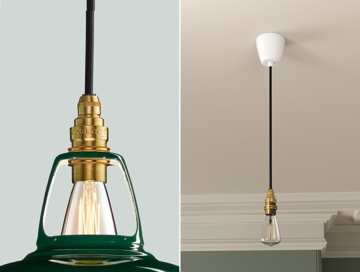 Original Green Lampshade