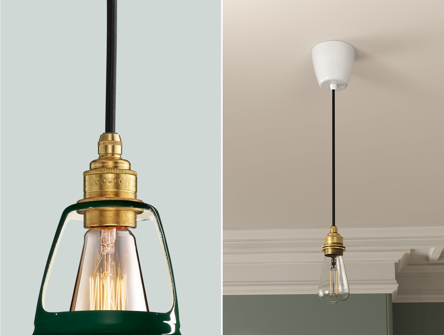 Original Green Lampshade