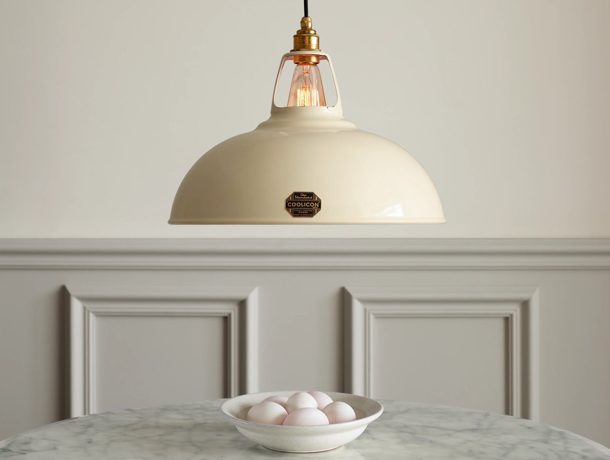 Classic Cream Lampshade Large Size Timeless Lighting