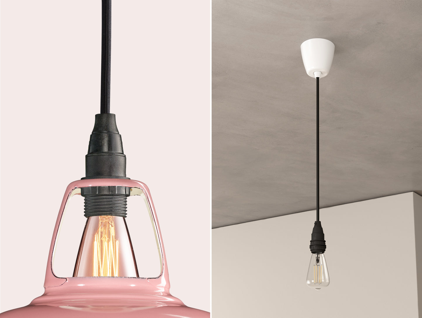 Powder Pink Lampshade