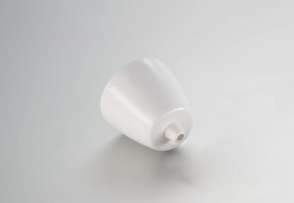 A white Coolicon Vitreous Enamel ceiling cup