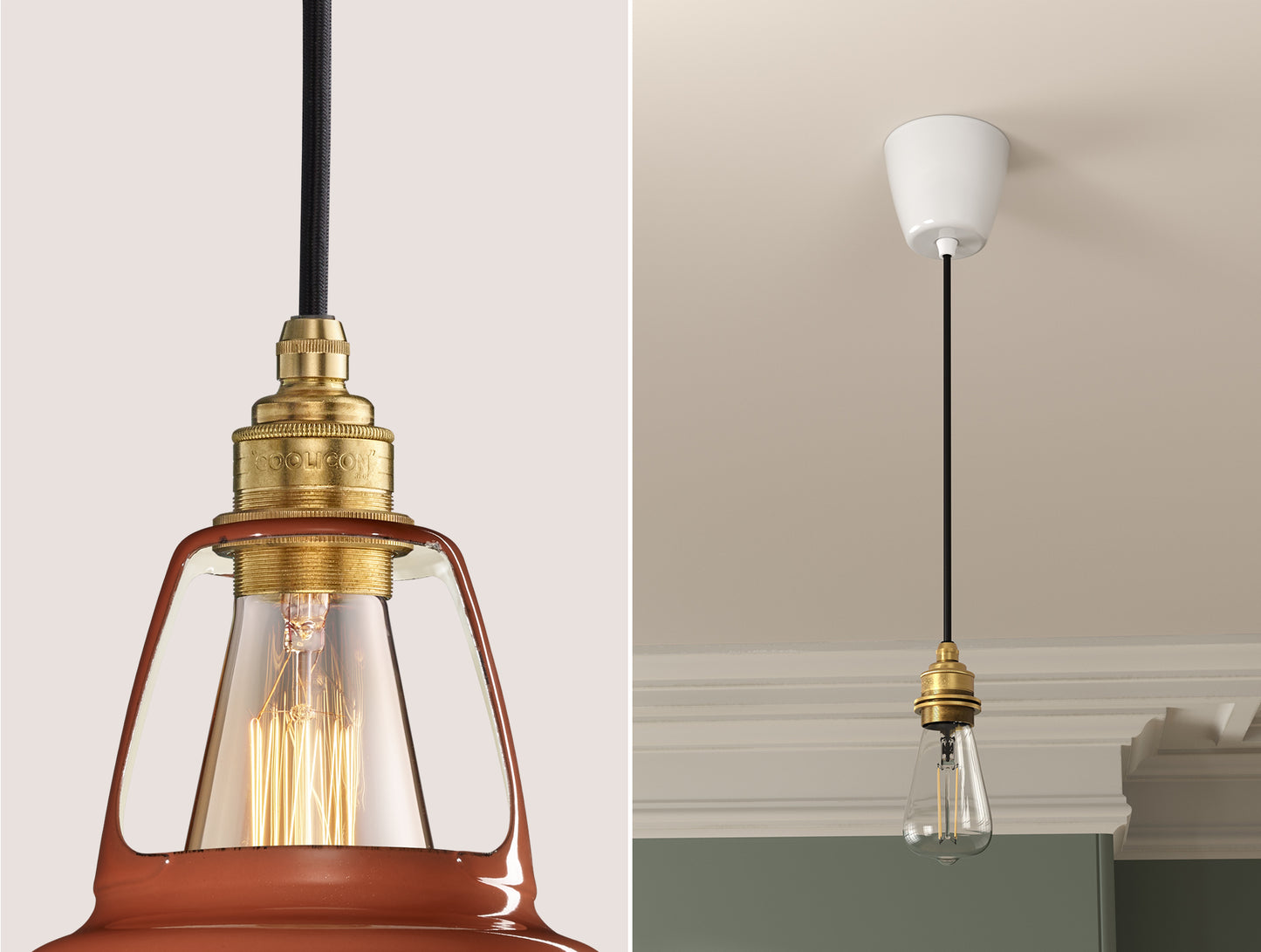 Terracotta Lampshade