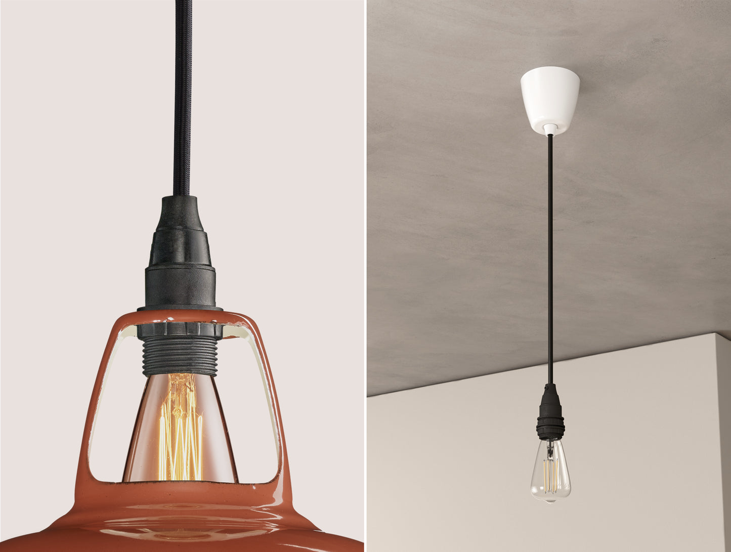 Terracotta Lampshade