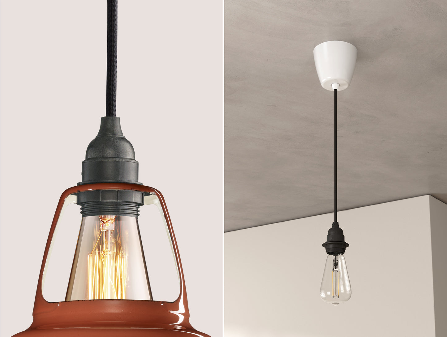 Terracotta Lampshade
