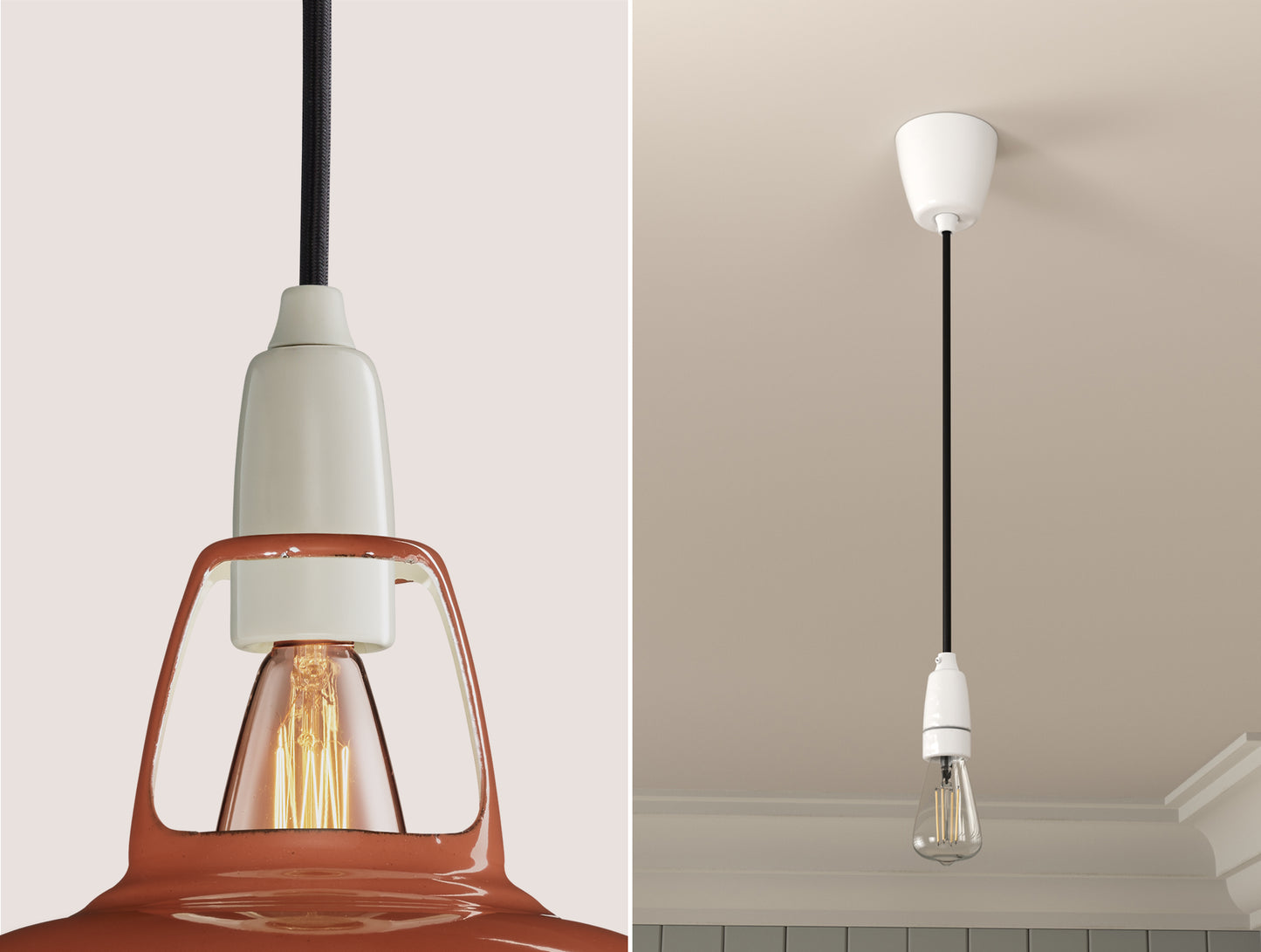 Terracotta Lampshade