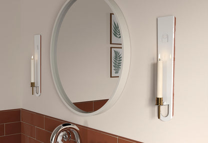 Terracotta Candle Sconce
