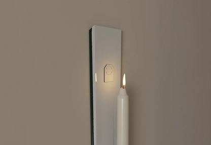 Jet Black Candle Sconce