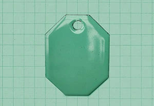 A Fresh Teal colour Vitreous Enamel swatch from Coolicon Lighting.